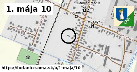 1. mája 10, Ludanice