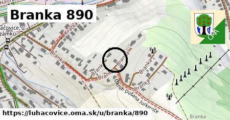 Branka 890, Luhačovice