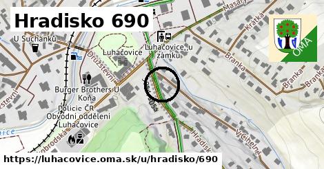 Hradisko 690, Luhačovice