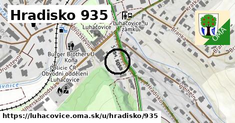 Hradisko 935, Luhačovice