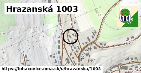 Hrazanská 1003, Luhačovice