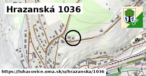 Hrazanská 1036, Luhačovice