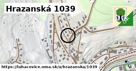 Hrazanská 1039, Luhačovice