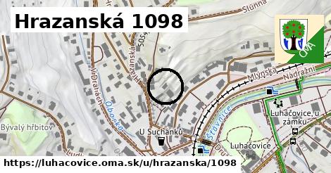 Hrazanská 1098, Luhačovice