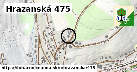 Hrazanská 475, Luhačovice