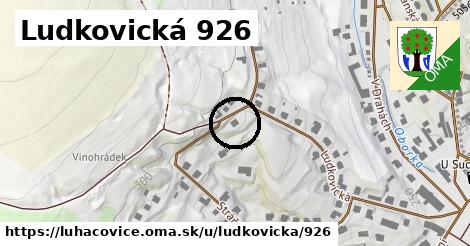 Ludkovická 926, Luhačovice