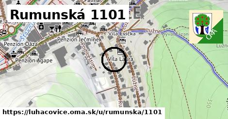 Rumunská 1101, Luhačovice