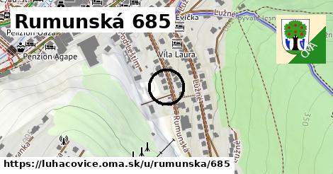 Rumunská 685, Luhačovice