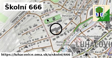 Školní 666, Luhačovice