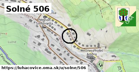 Solné 506, Luhačovice