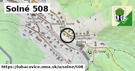 Solné 508, Luhačovice