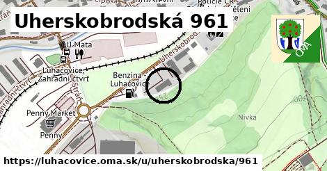 Uherskobrodská 961, Luhačovice