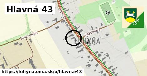 Hlavná 43, Luhyňa