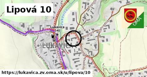 Lipová 10, Lukavica, okres ZV