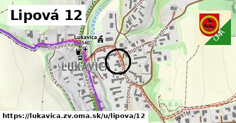 Lipová 12, Lukavica, okres ZV