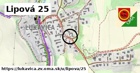 Lipová 25, Lukavica, okres ZV