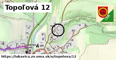 Topoľová 12, Lukavica, okres ZV