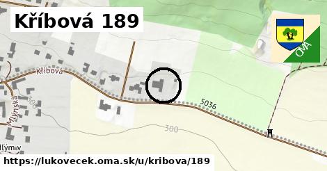 Kříbová 189, Lukoveček