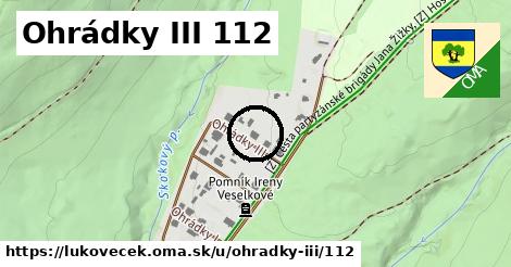 Ohrádky III 112, Lukoveček