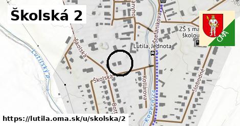 Školská 2, Lutila