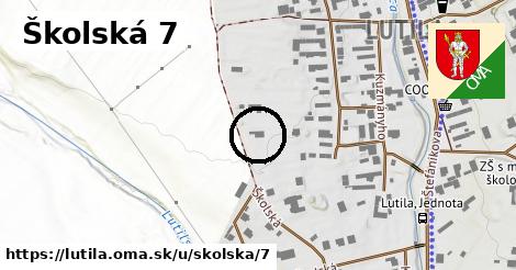 Školská 7, Lutila