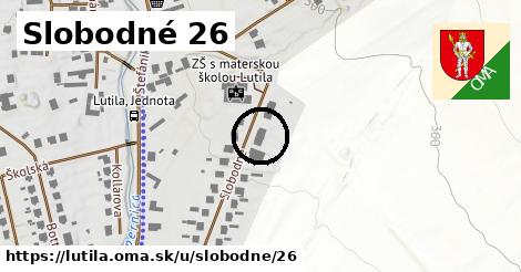 Slobodné 26, Lutila