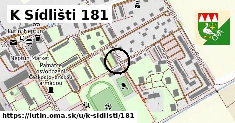 K Sídlišti 181, Lutín
