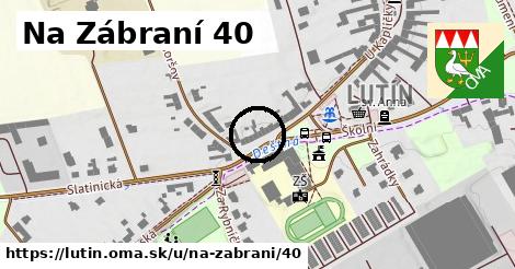 Na Zábraní 40, Lutín