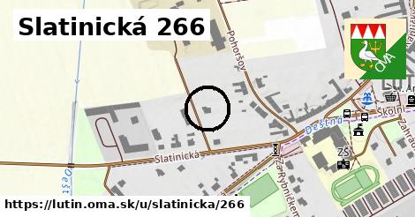 Slatinická 266, Lutín