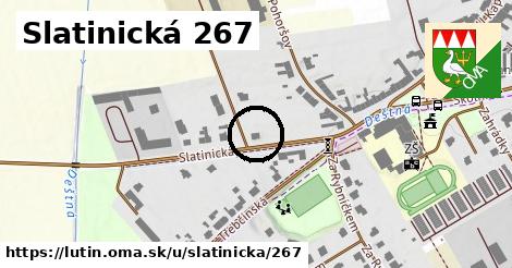 Slatinická 267, Lutín