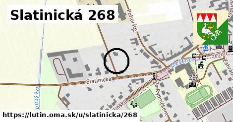 Slatinická 268, Lutín