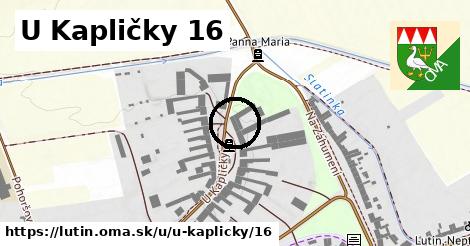 U Kapličky 16, Lutín