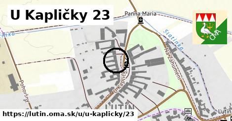 U Kapličky 23, Lutín