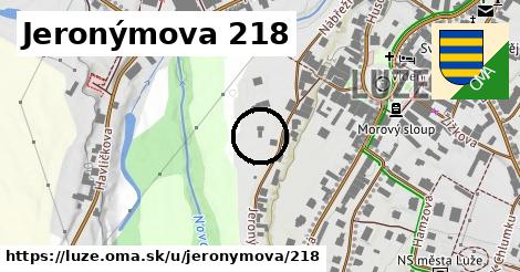 Jeronýmova 218, Luže