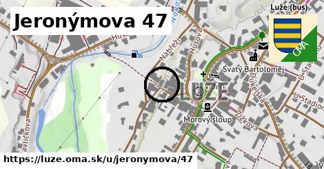 Jeronýmova 47, Luže