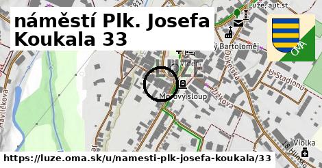 náměstí Plk. Josefa Koukala 33, Luže