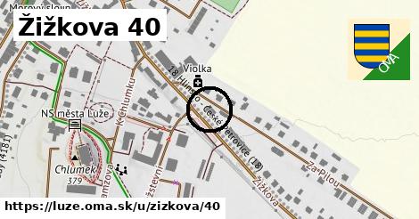 Žižkova 40, Luže