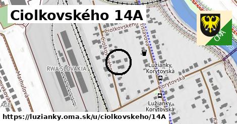 Ciolkovského 14A, Lužianky