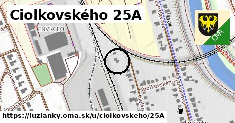 Ciolkovského 25A, Lužianky