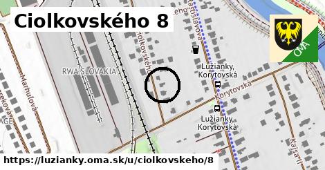 Ciolkovského 8, Lužianky