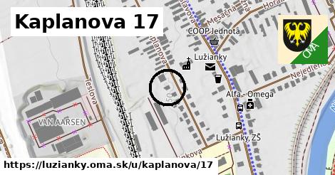 Kaplanova 17, Lužianky