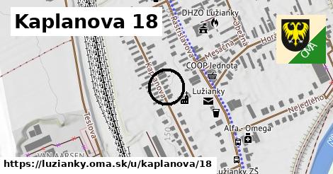 Kaplanova 18, Lužianky