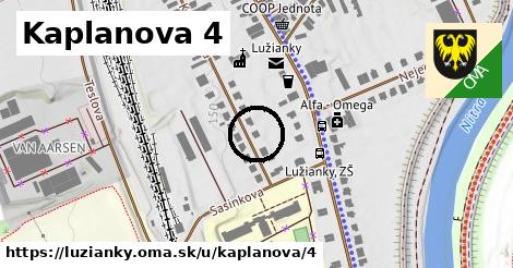 Kaplanova 4, Lužianky