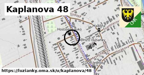 Kaplanova 48, Lužianky