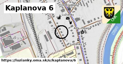 Kaplanova 6, Lužianky