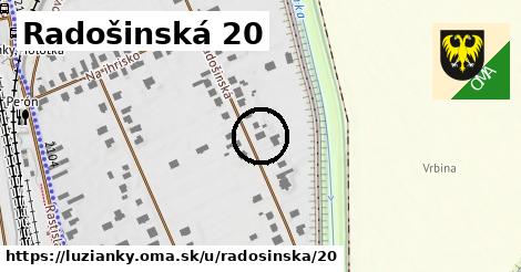 Radošinská 20, Lužianky