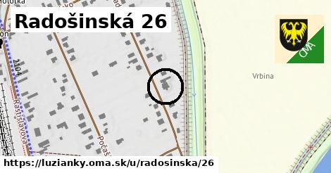 Radošinská 26, Lužianky