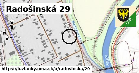 Radošinská 29, Lužianky