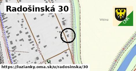 Radošinská 30, Lužianky