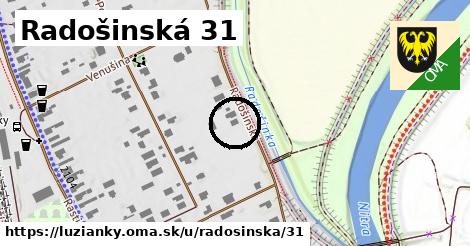 Radošinská 31, Lužianky